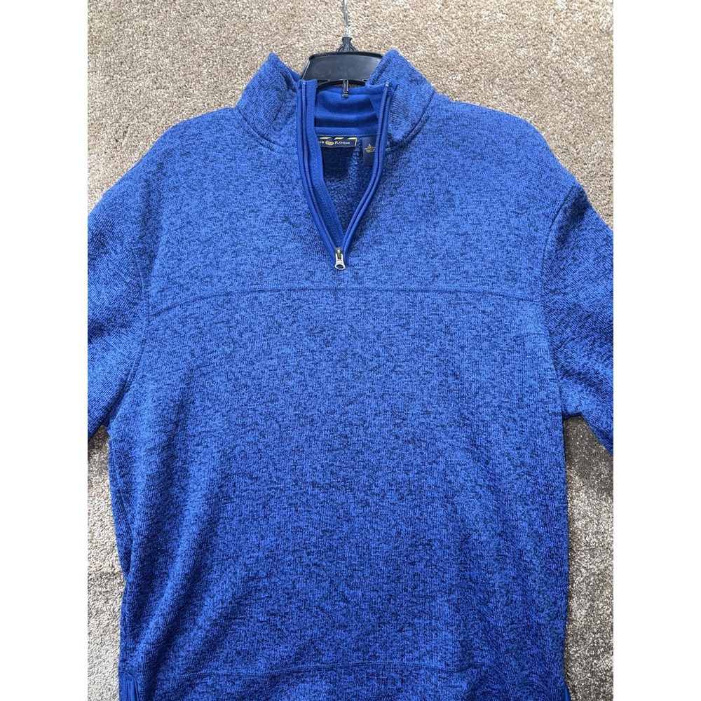 Club Room 1/4 Zip Pullover - Royal Blue - Size Large - Excellent‎ Condition